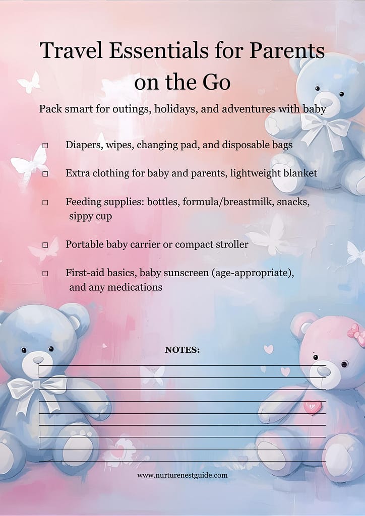 Travel Essentials for Parents on the Go